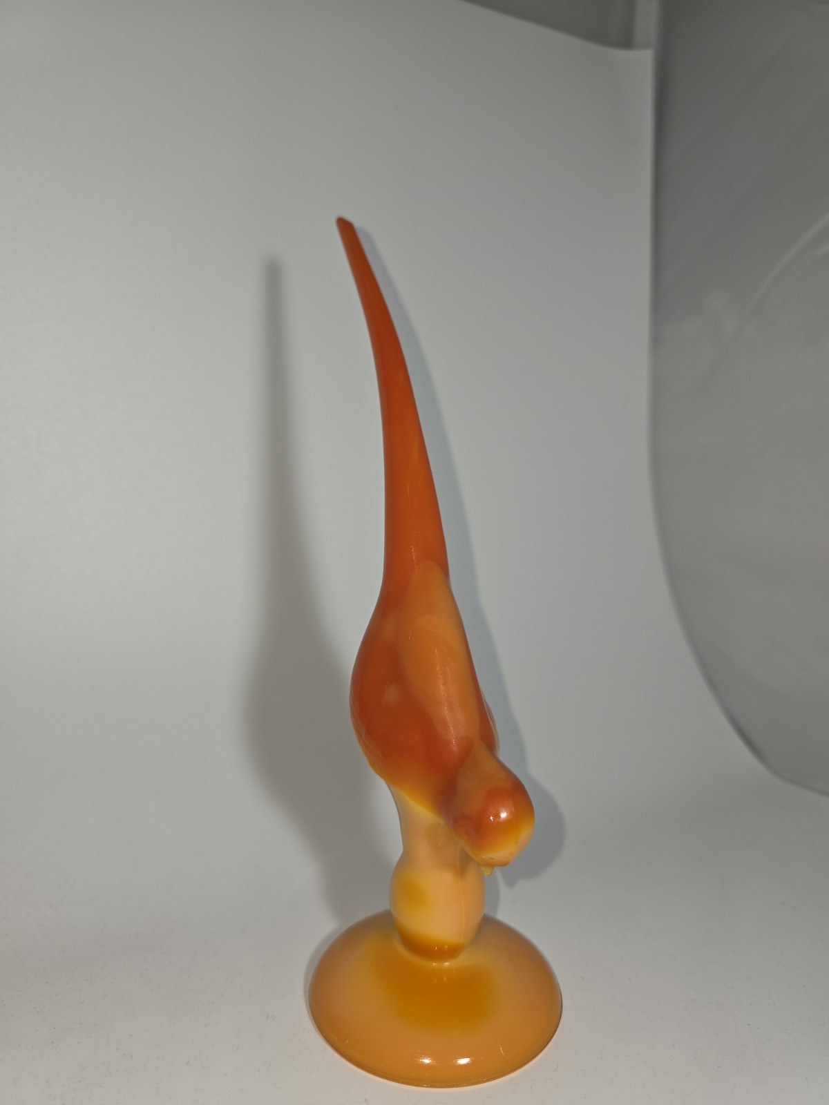Vintage LE Smith Bittersweet Glass 8 in. Longtail Bird