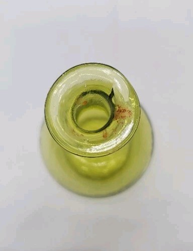 Green Bud Vase Jamestown Virginia 1608-1957 Vintage Mid-Century 4.75 Inches