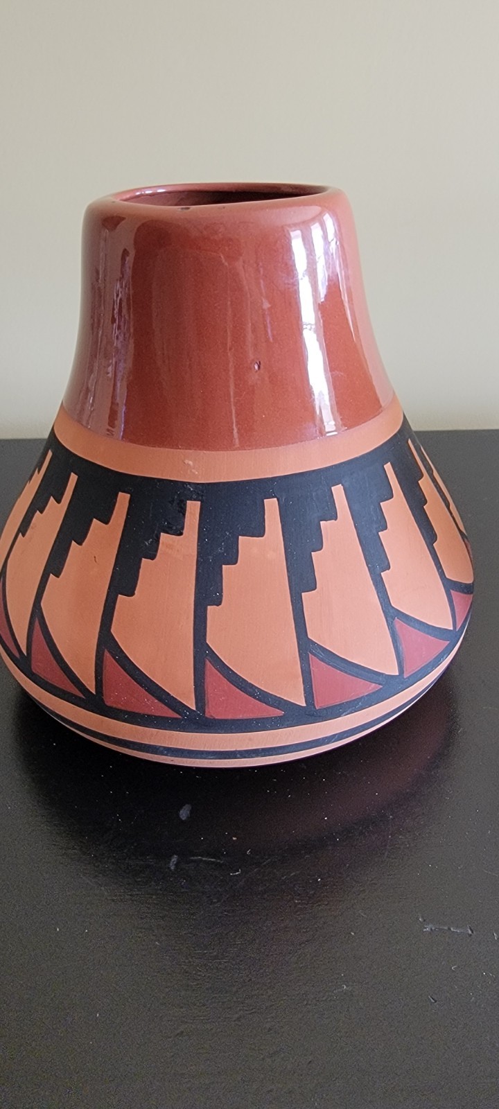 New Mexico DQ ACOMA Artist Signed Vintage Clay And Glazed!