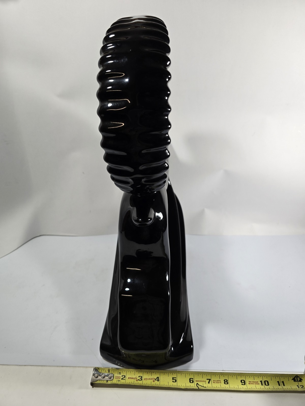 Vintage Haeger Black Ram Sculpture Art Deco Figurine 19″ Tall 16″ Wide 6″ Wide