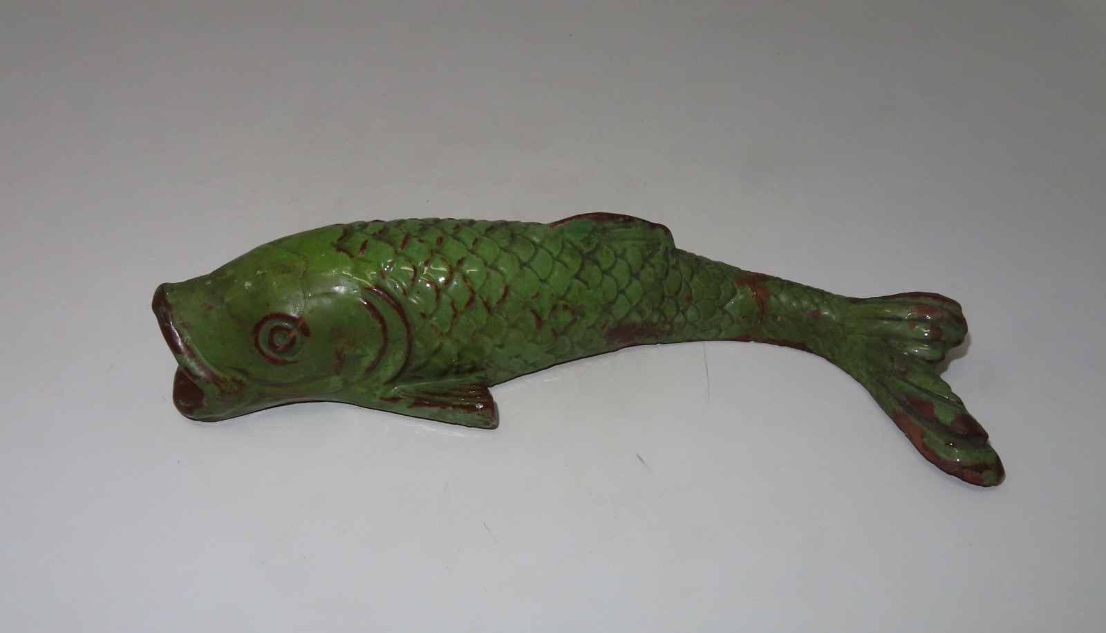 C. H. Brannam Barum Ware Pottery – Rare 1900’s Wall Vase 10 1/2″ in length