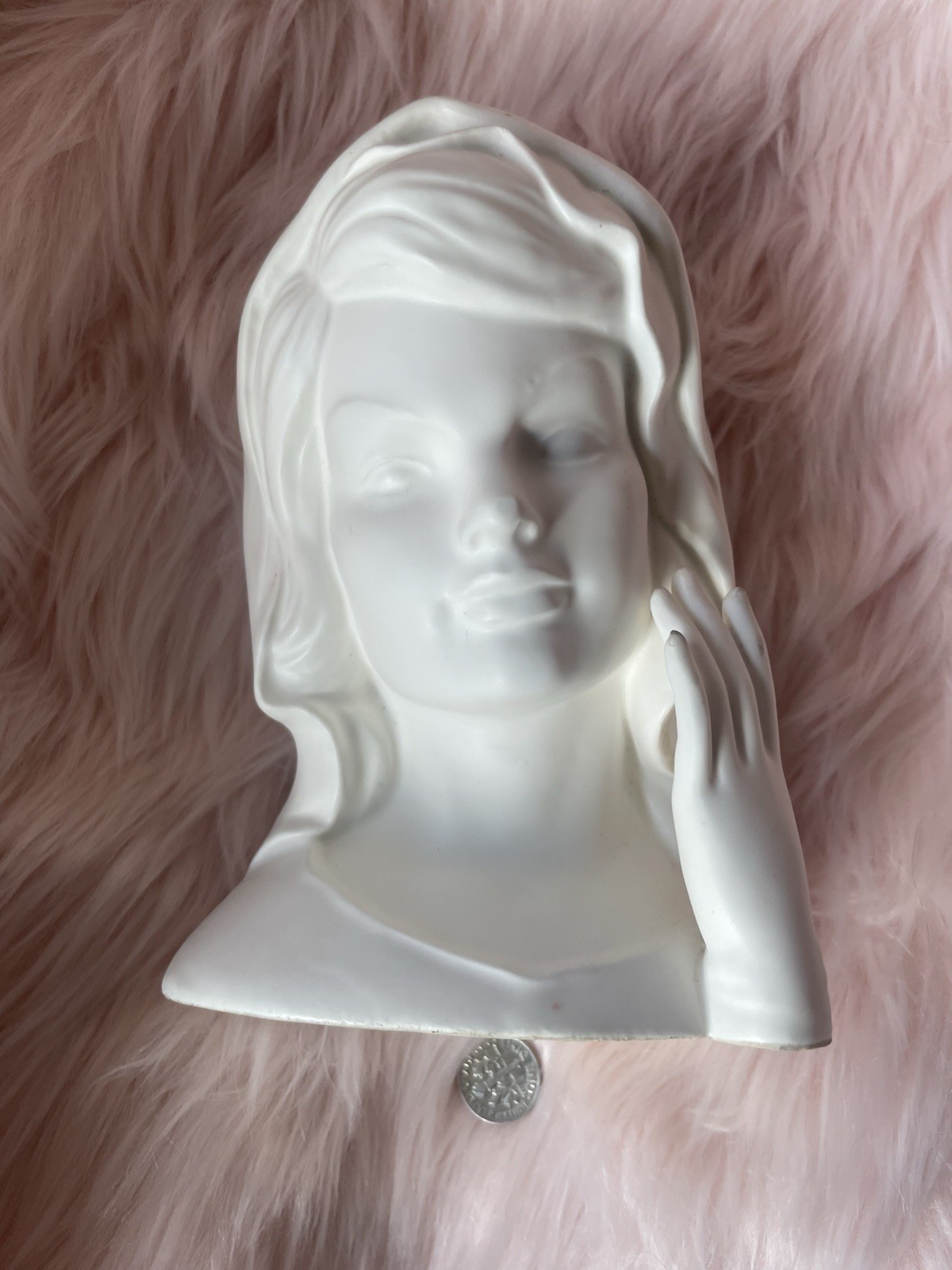Vintage 1964 Inarco Jackie Kennedy In Mourning Vase Cleveland, Ohio