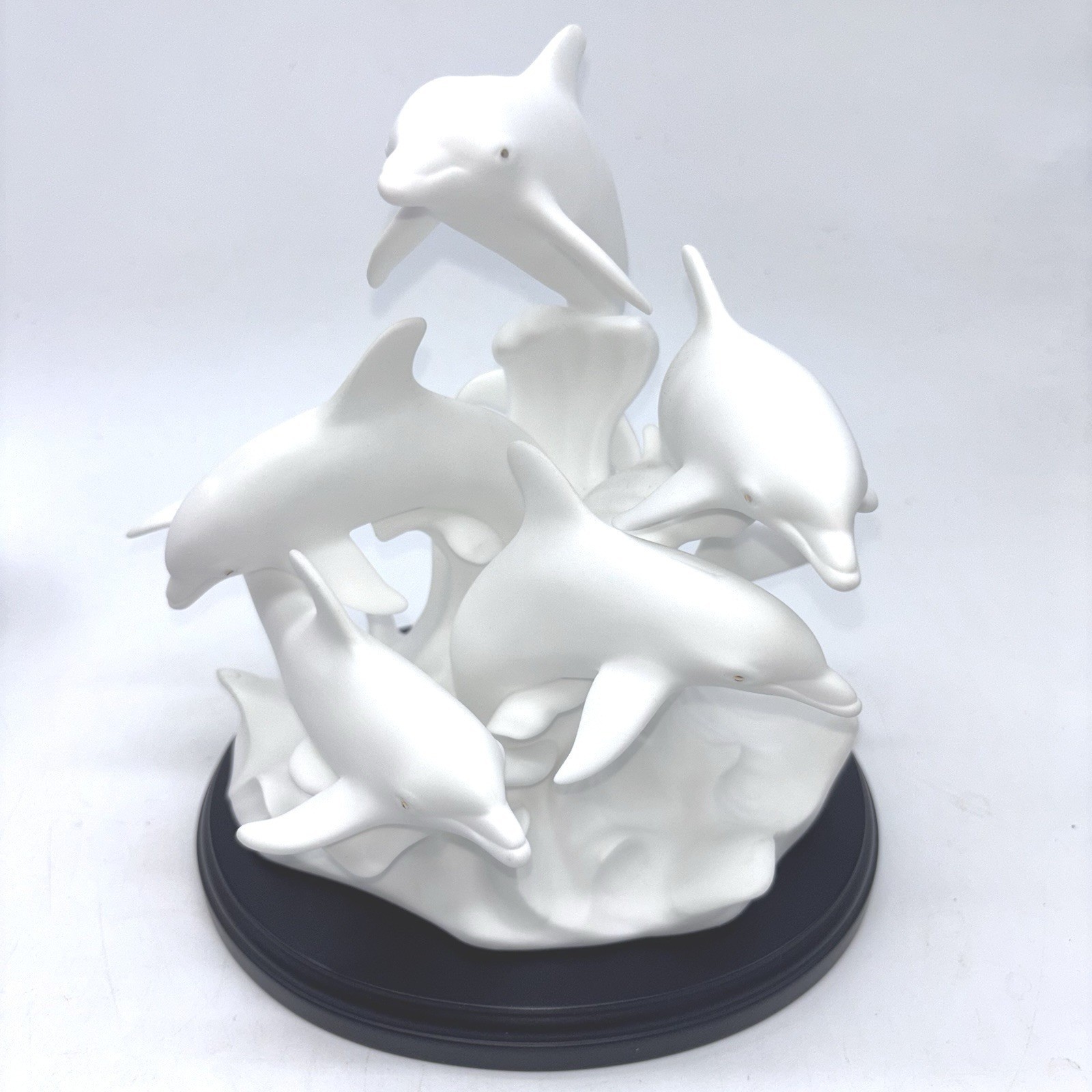 Lenox Fine Bone China Sea Symphony Dolphins Limited Edition Figure W/ Base 9″