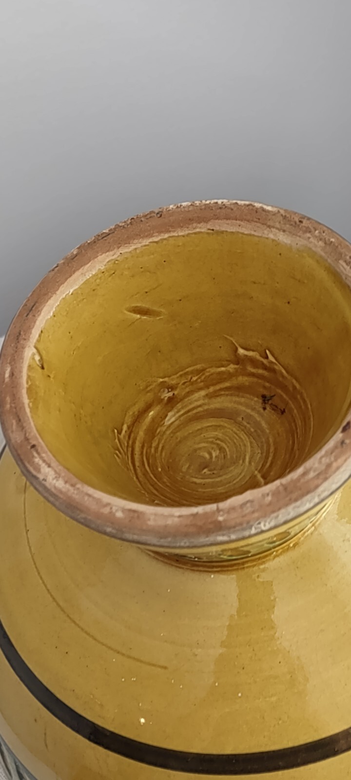 Mid 20th Century Modern Pottery Vase Planter Bowl