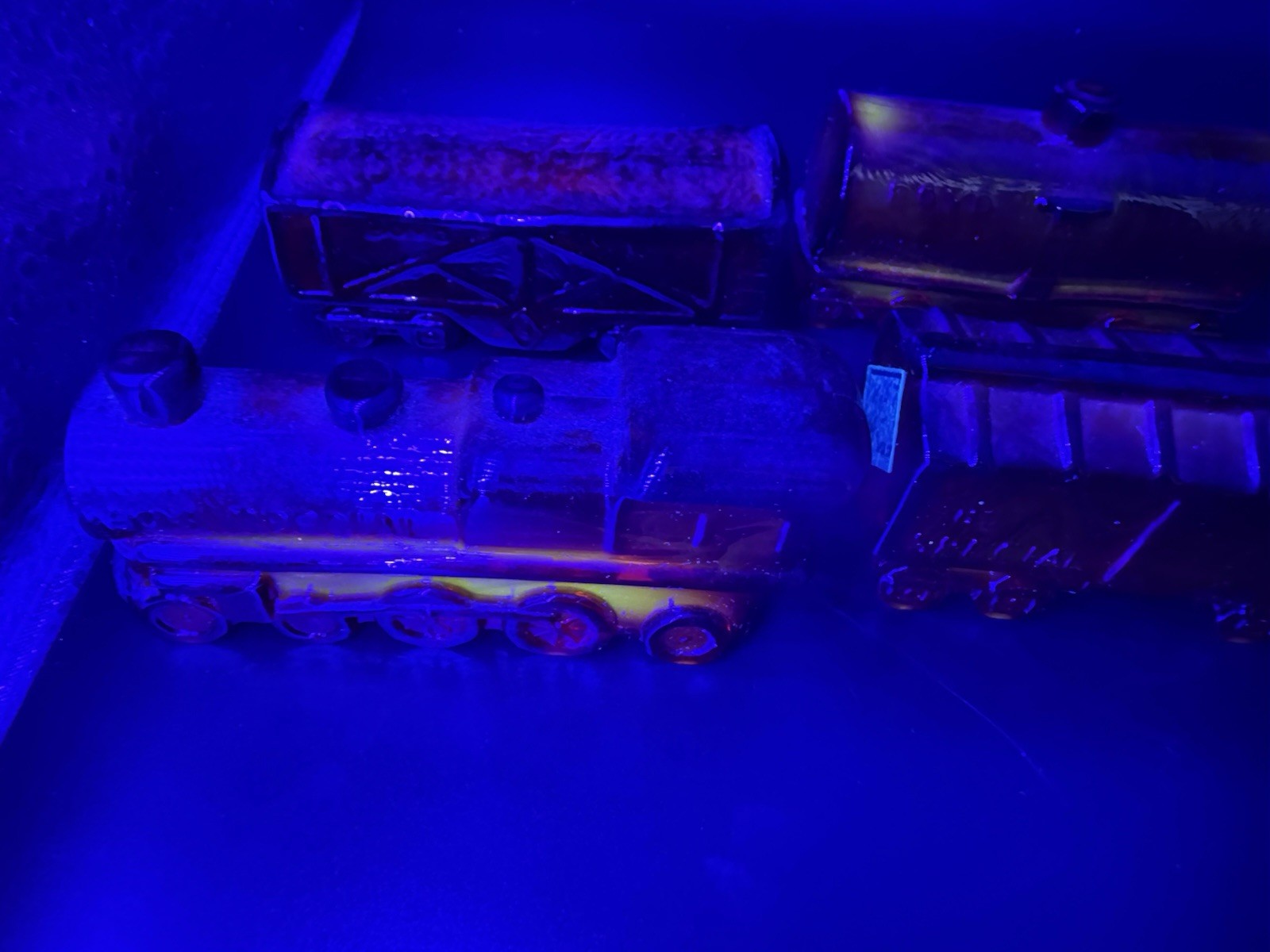 Boyd Special Train SET Red with UV Reactive GLOW