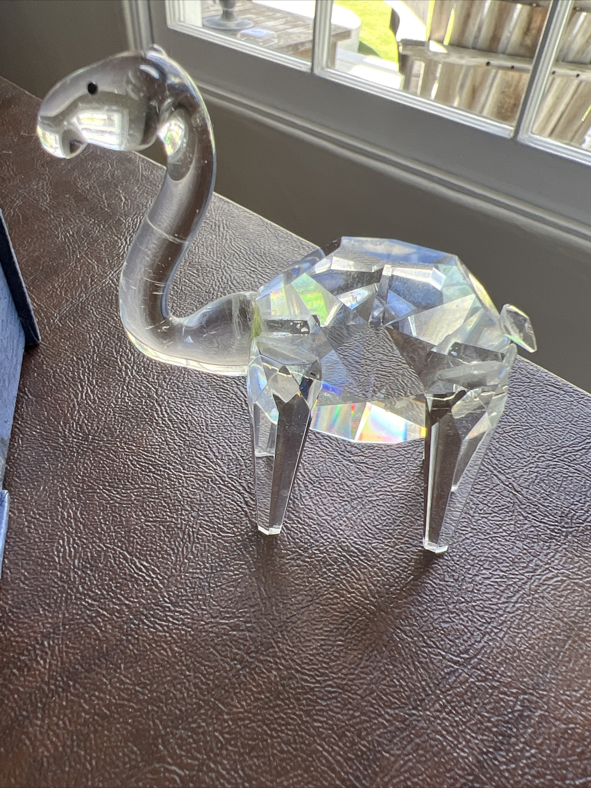 Crystal Camel Figurine, Badash Crystal ? Estate Find in this Box Camel Collector
