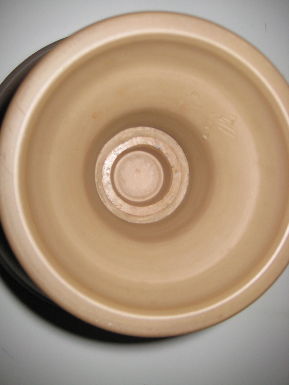 Danish Modern Hjorth Art Pottery Vase #112 Compote Bornholm Denmark MCM