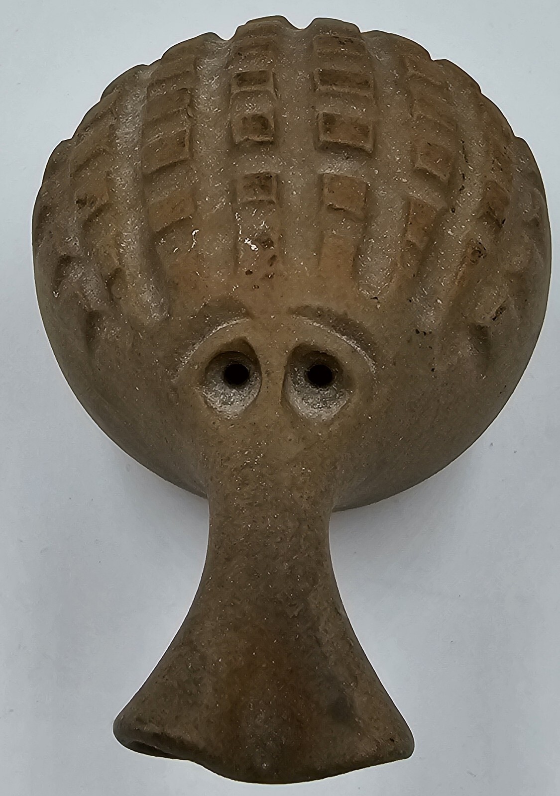 Vintage Robert Maxwell Fig 12 Critter Art Pottery Signed 2.25″H x 4.75″L