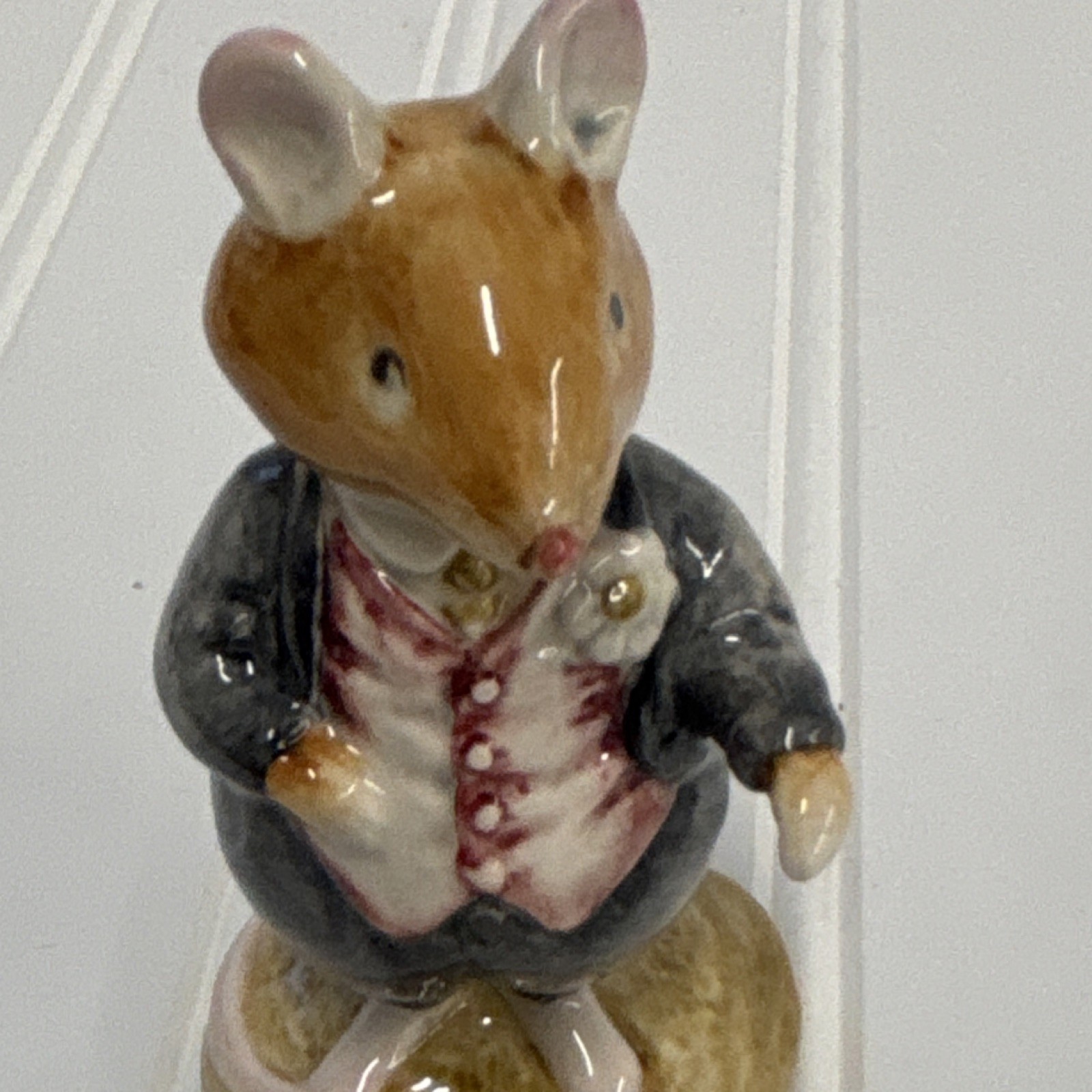 Vintage Royal Doulton Brambly Hedge Dusty Dogwood Mouse Figurine 1982