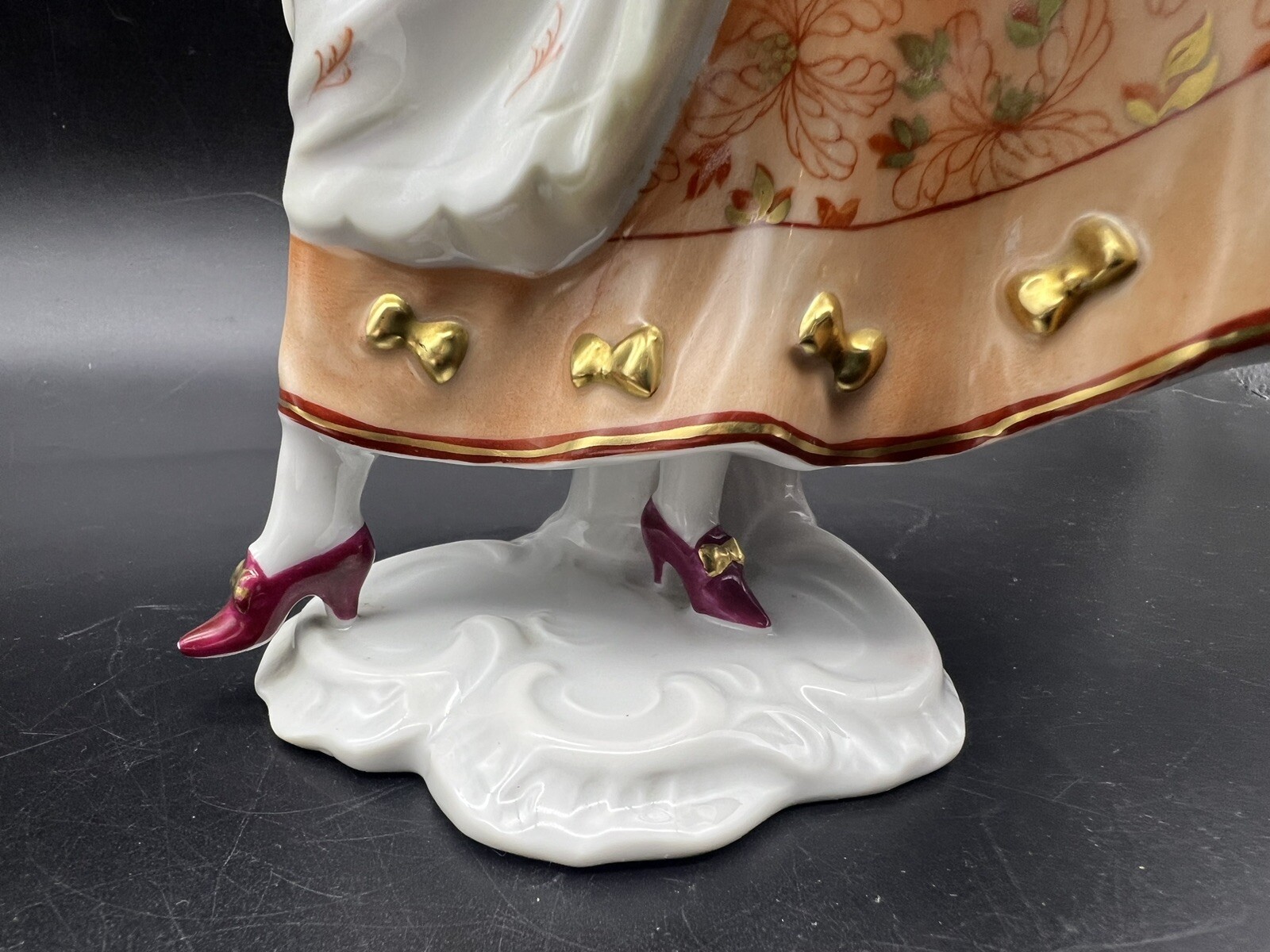 Vintage ROSENTHAL Gustav Oppel Porcelain 9.75” Figurine Rococo Dancer #1518