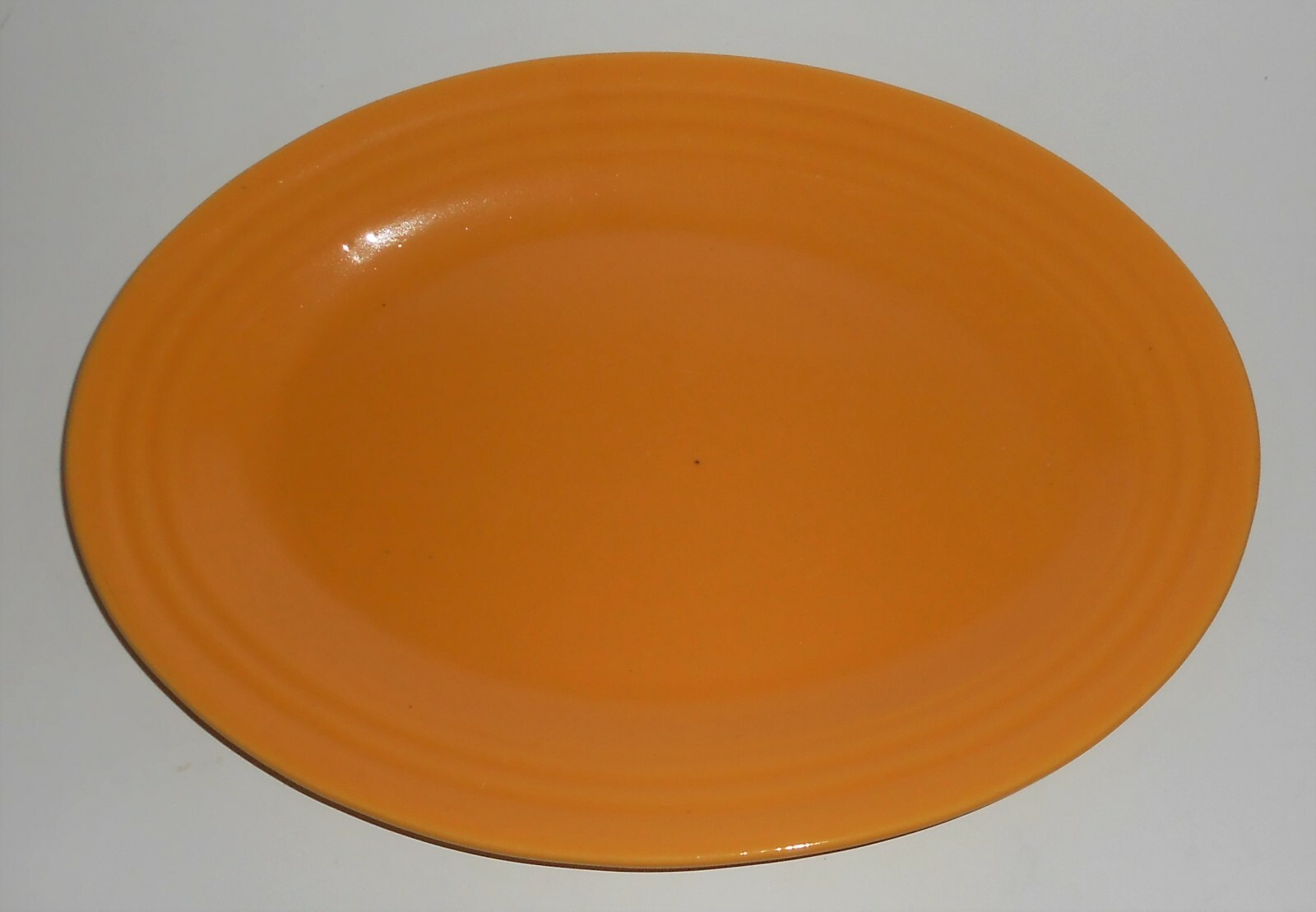 Vintage Bauer Pottery Ring Ware Yellow Large Platter