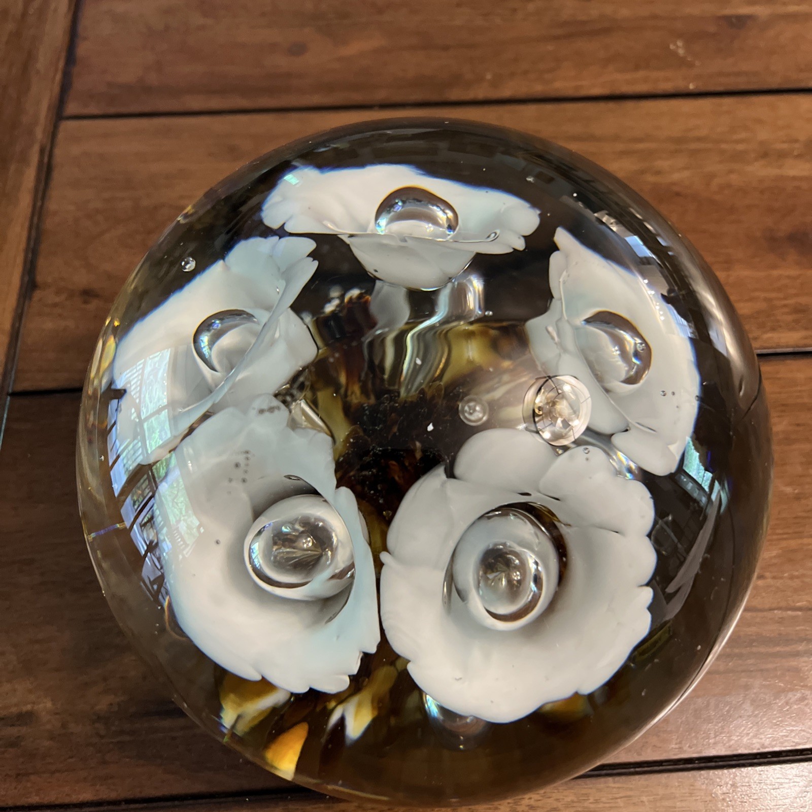 Gibson Signed 5” Huge Paperweight