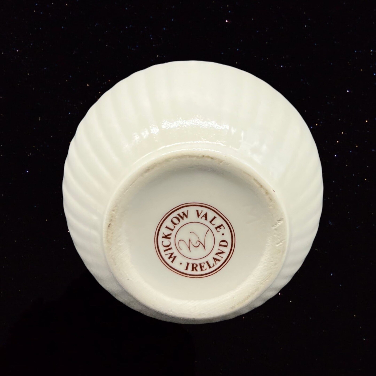 Wicklow Vale Ireland Porcelain Vase Bird And Original Sticker Butterfly 6”T 1.5”