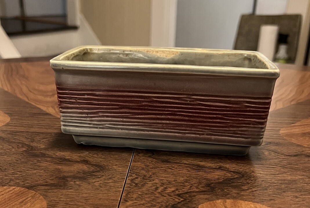 McCoy Vintage Planter Rectangle Mid Century Modern