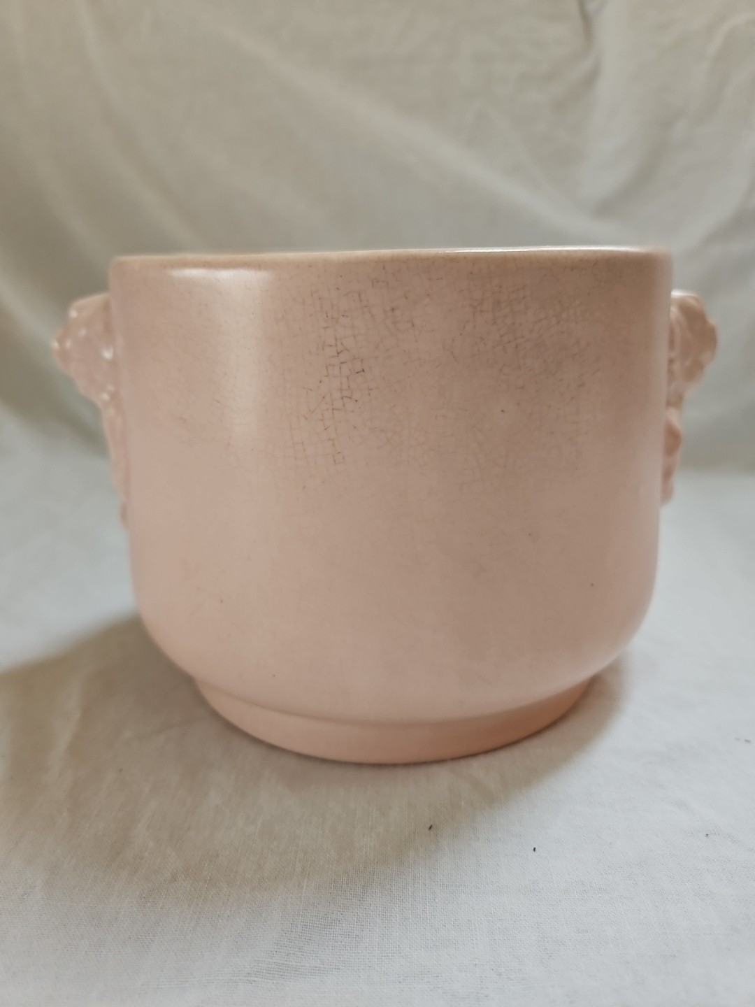 Redwing Pottery 1195 USA Light Pink Planter 5″ Diameter 4.5″ Tall