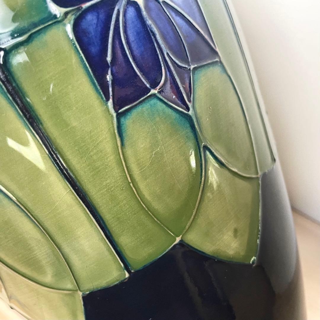 Moorcroft Flower Vase Art Nouveau Pottery Arts and Crafts