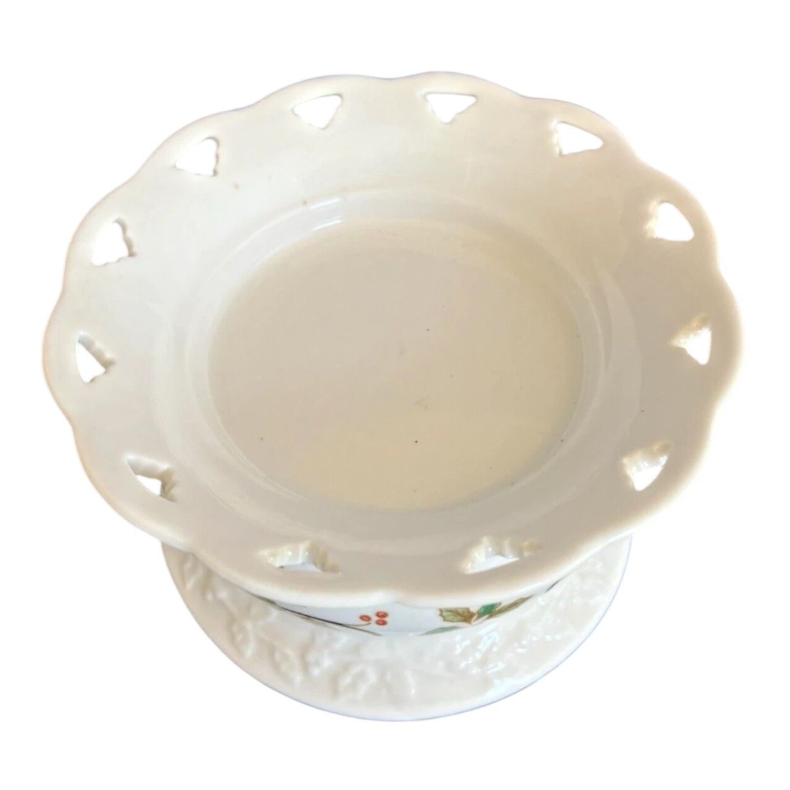 Mikasa RL050 Holiday Lace 3″ Candle Holder New Holiday Gift