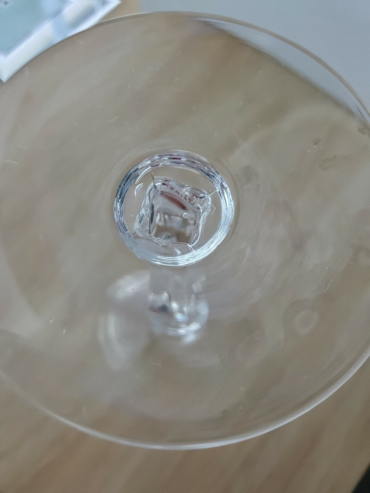 Vintage Fostoria Holly Clear Water Goblet 8 oz 7 7/8″ Cut Crystal