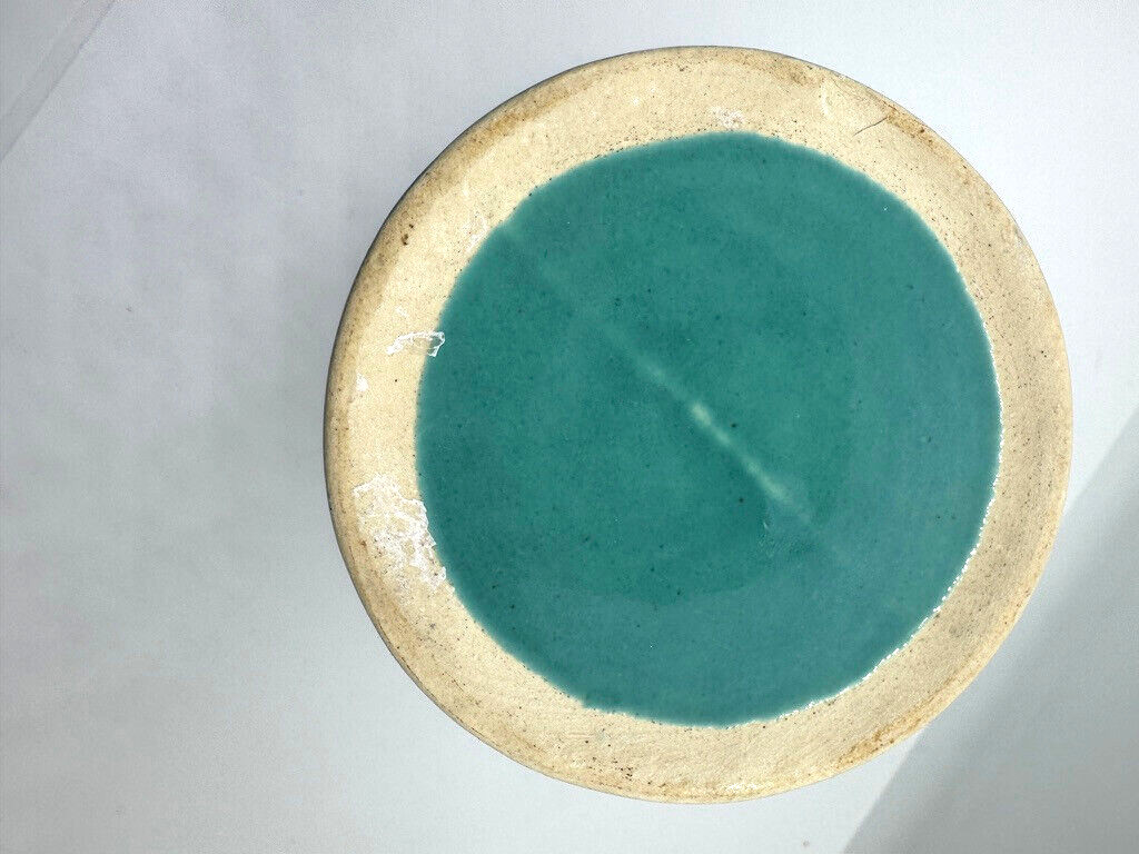 Vintage Bauer Pottery 6″ Green Ring Ware Vase – GOOD CONDITION