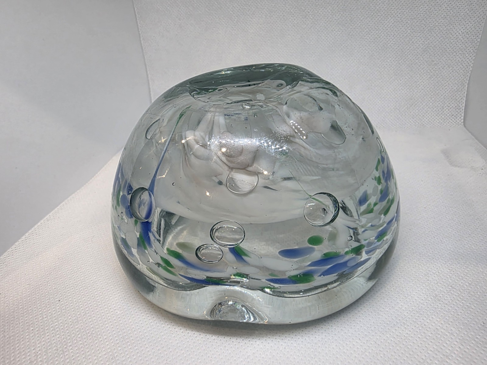 Vintage Murano? Style Art Glass Blown Bowl/Ashtray *SEE PHOTOS/DESCRIPTION*