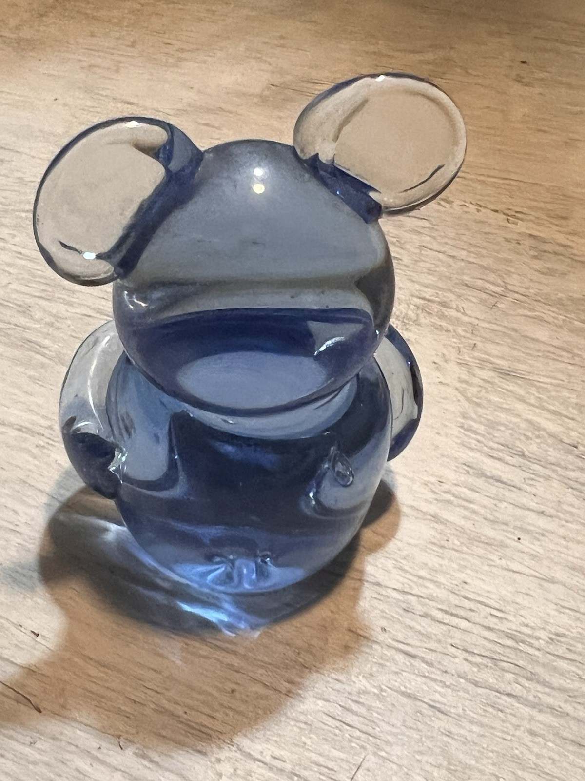 Glass Koala Bear Blue US Commemorative Fine Art Gallery Vintage