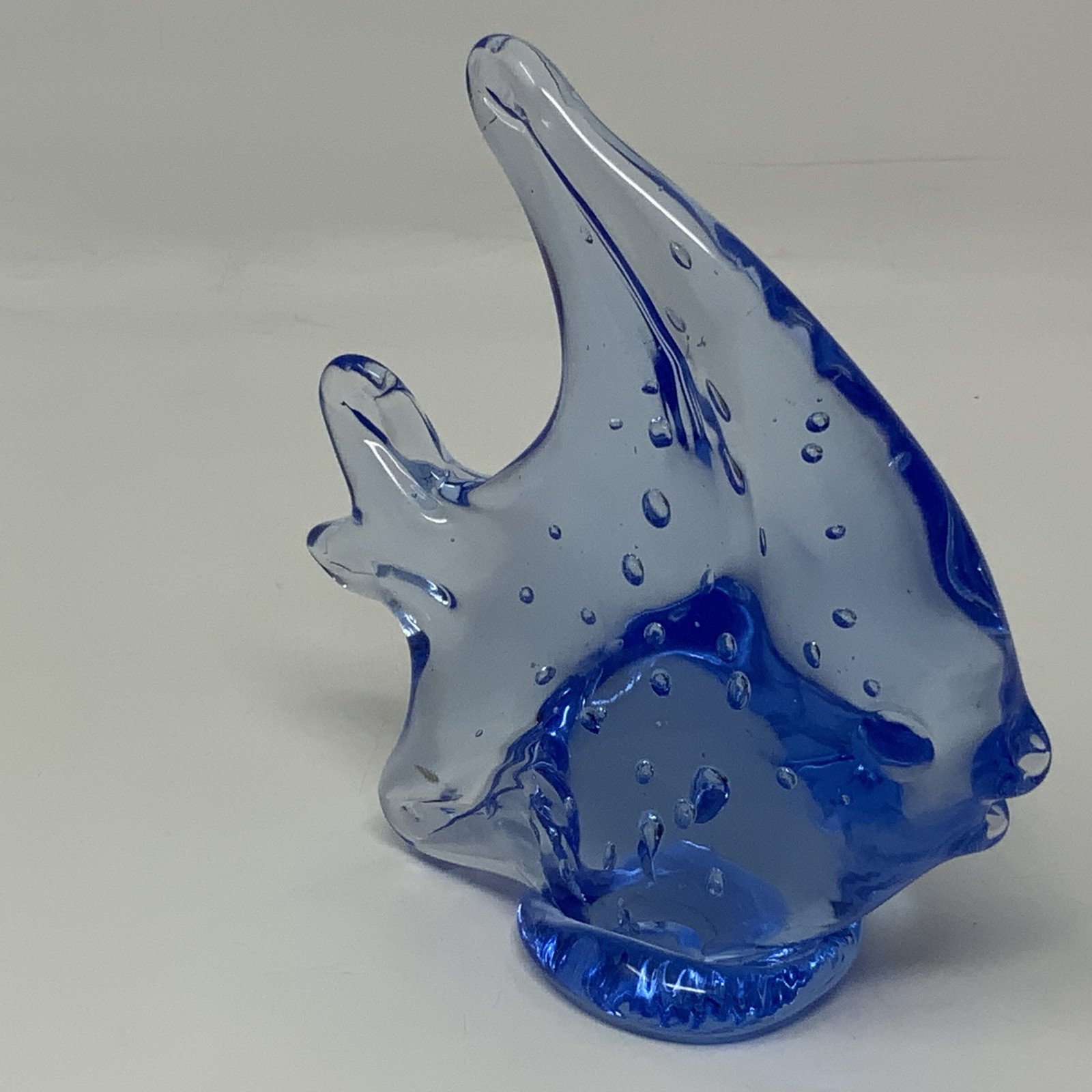 Lot Of 5 United States Commemorative Fine Arts Gallery Blue Glass Figurine