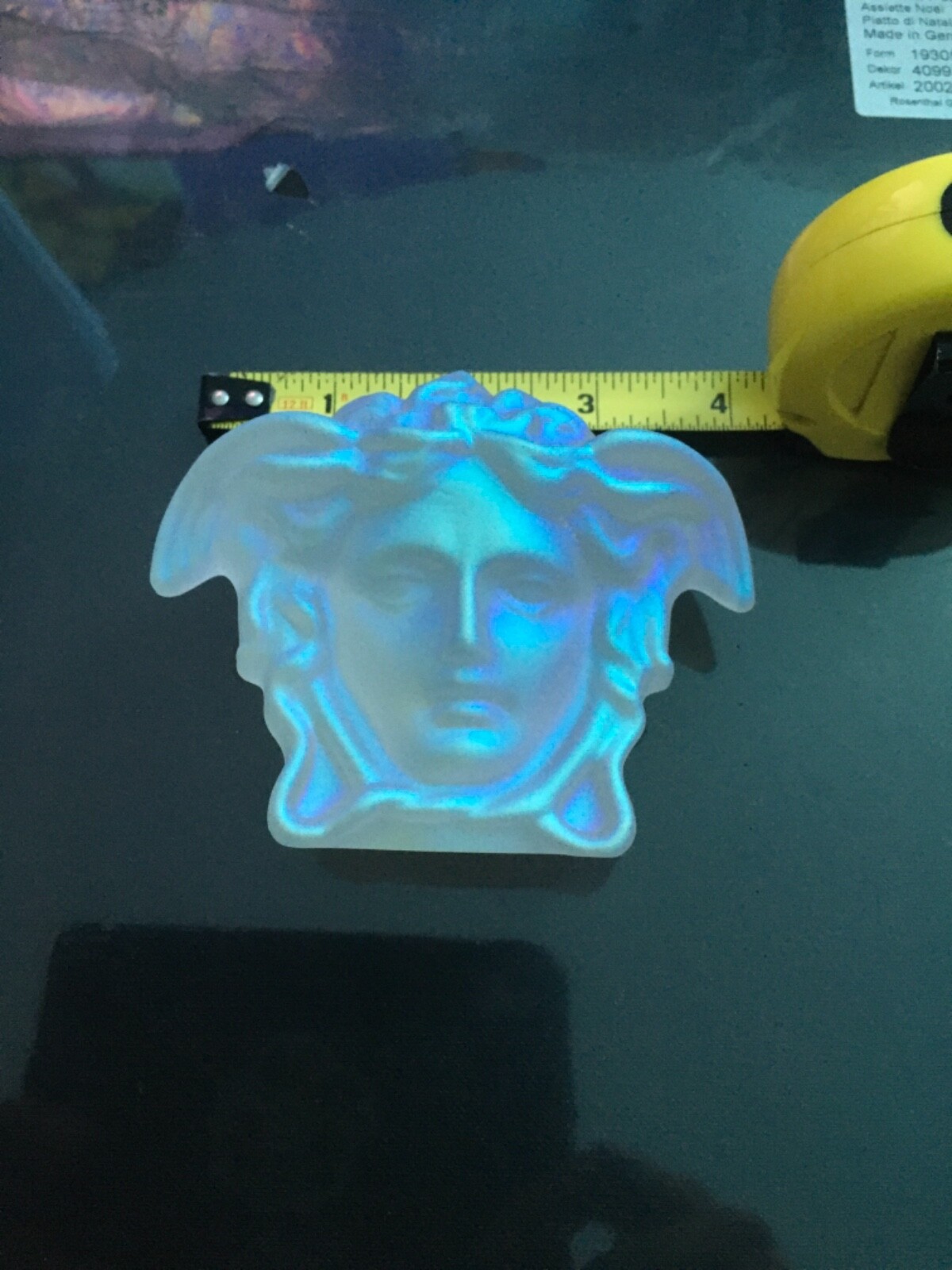 VERSACE PAPERWEIGHT TABLE DINNER OFFICE MEDUSA GORGONA PRESTIGE HOME ORIGINAL