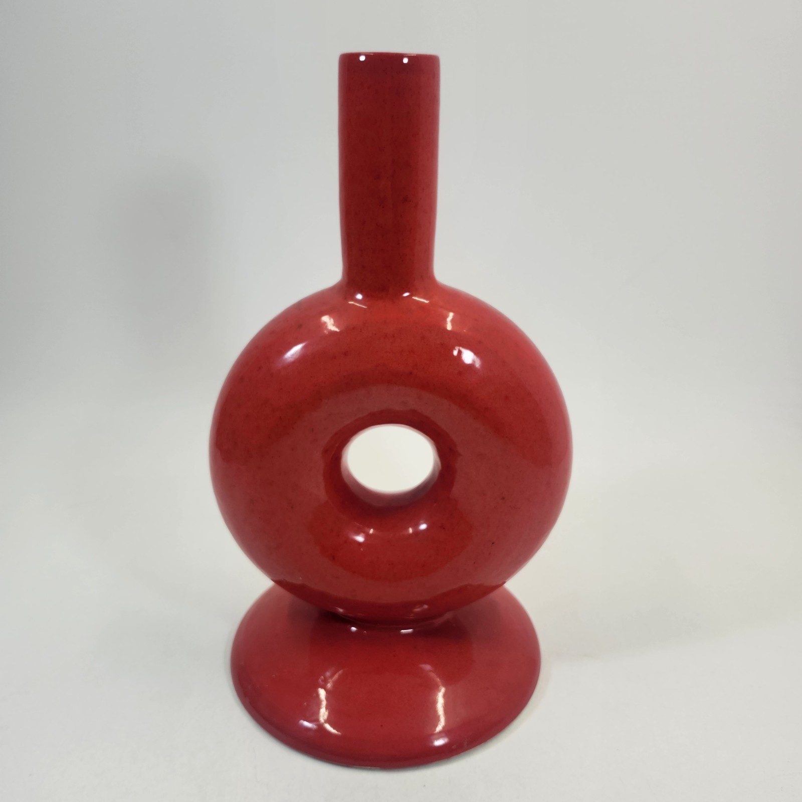 Volmod Pottery Vase Jeff Blandford Ceramics Vintage Retro 2005 Artist Michigan