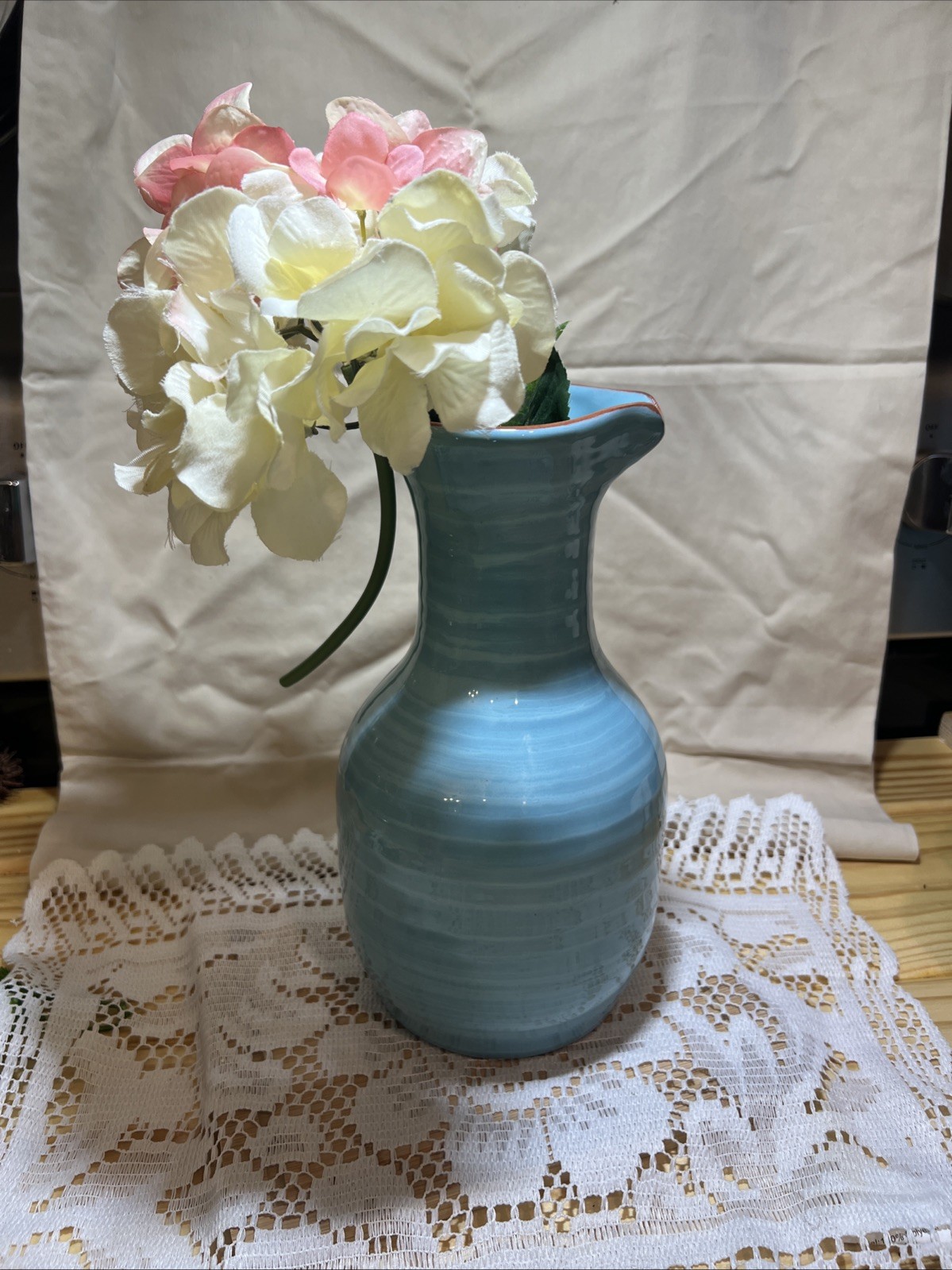 Large Redware Vase/decanter