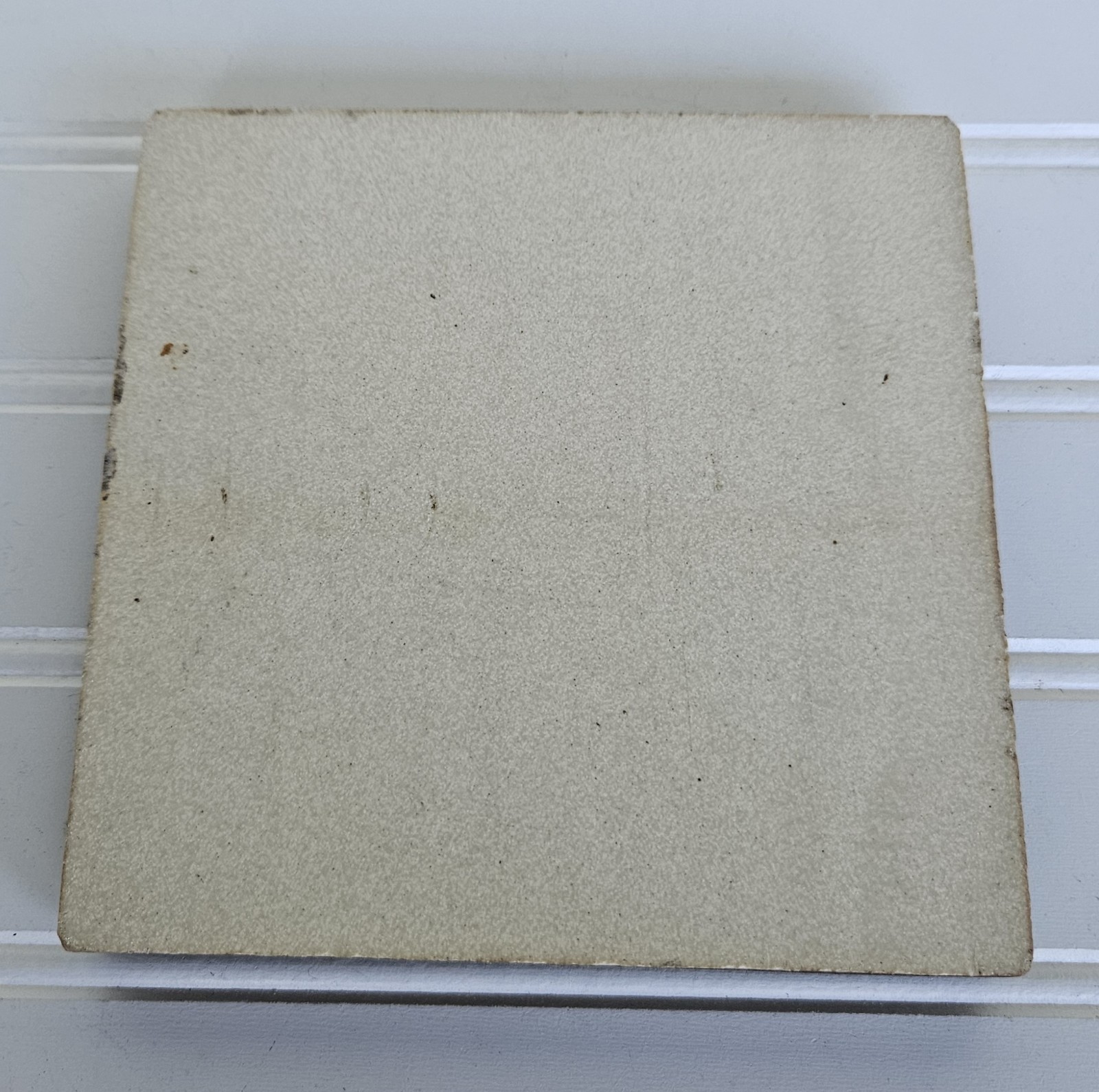 Motawi Tileworks Storer Triplet Burgundy Metallic Brown Ann Arbor MI. 6×6