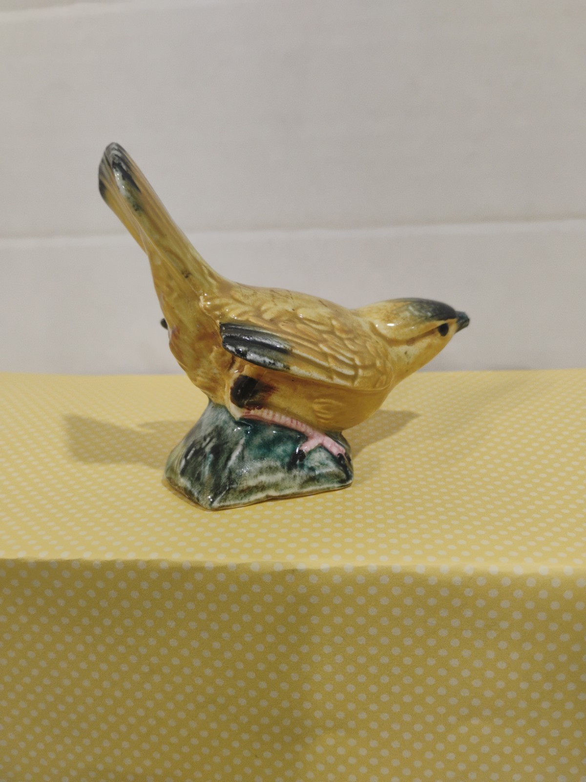 Vintage Stangl Bird Wilson Warbler #3597 Signed VMF *See Photos*
