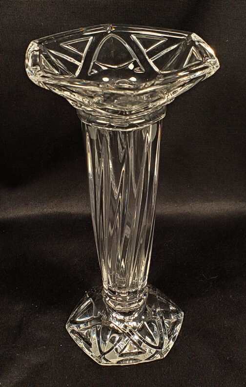 Marquis Waterford Crystal Candlestick or Vase 7 1/4 inches Tall