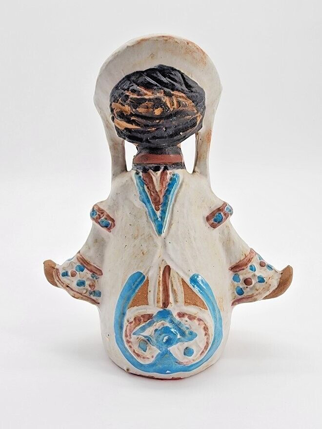 Vtg. Metlox Pottery Head Vase Poppytrail Poppet “Tina” Figurine Vase or Planter
