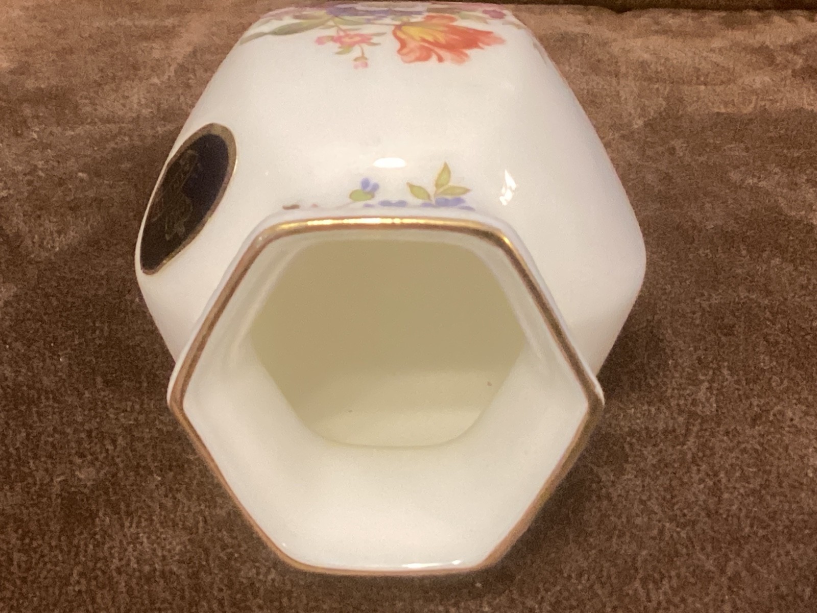 AYNSLEY CHINA HOWARD SPRAYS CHELFORD VASE 3 1/4 INCH BOXED PRISTINE
