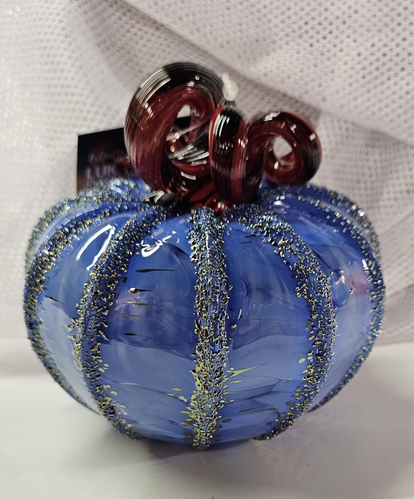 Luke Adams Glassblowing Studio Glass Pumpkin: We’re Not In Kansas Anymore