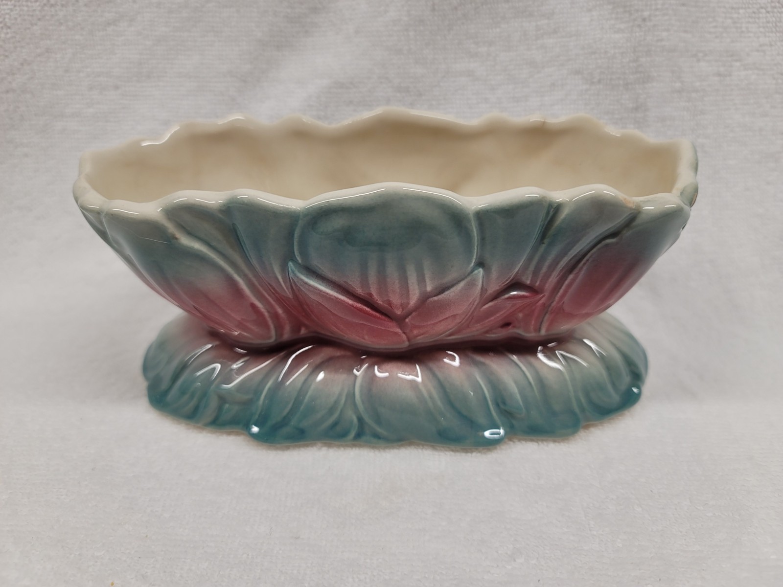 3 1/2″ X 7″ FLORAL ARRANGEMENT PLANTER BY ROYAL COPLEY, ROYAL WINDSOR, SPAULDING