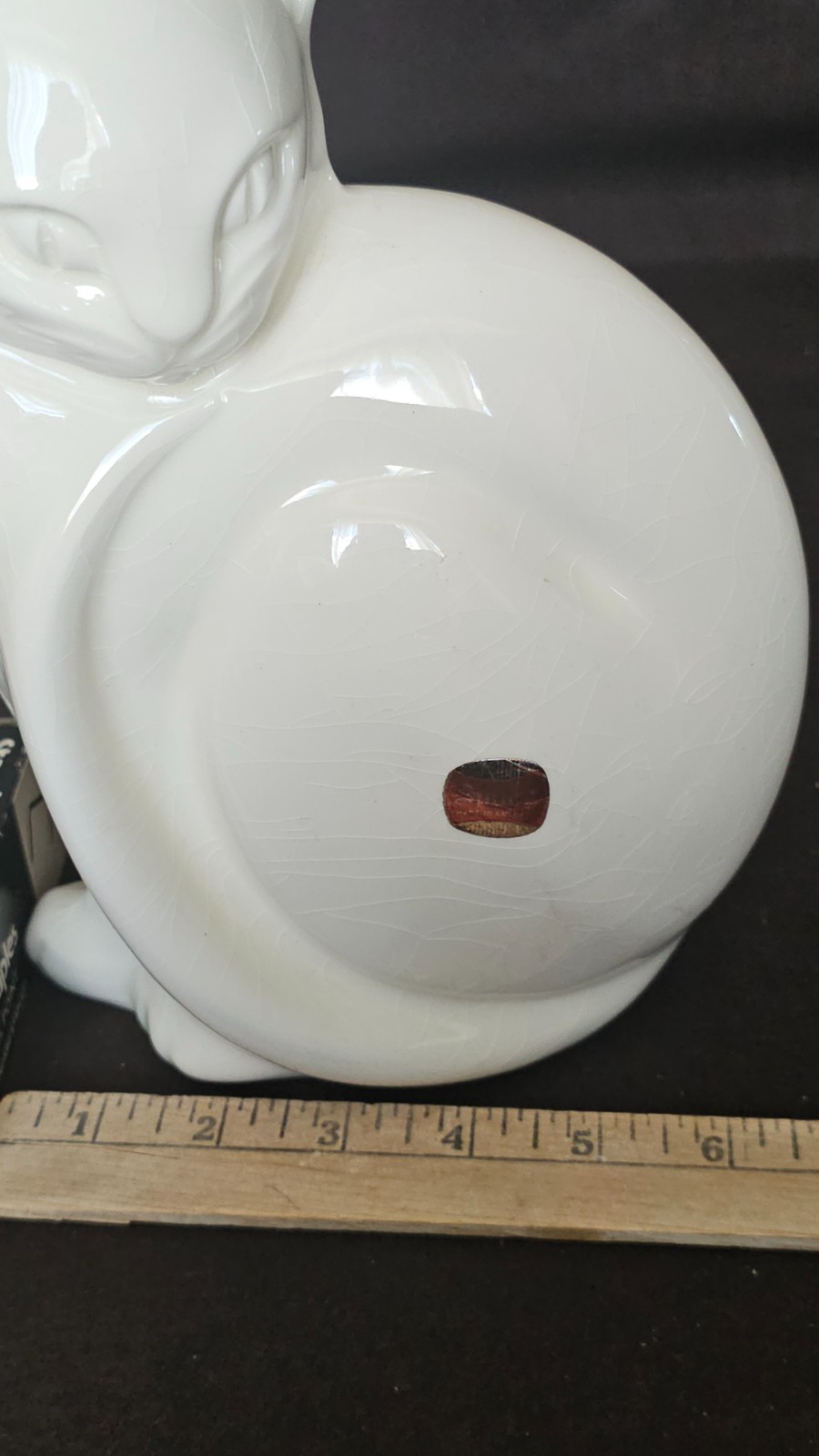 Rare Vintage Spode Imperial White Cat Figurine Large 9.75″ Made in England