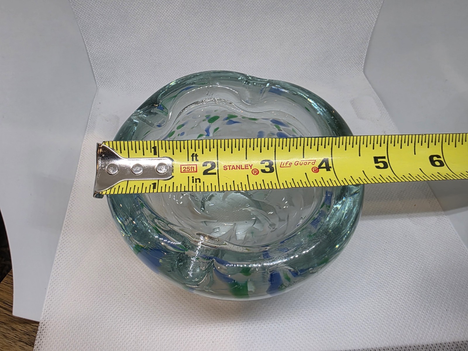 Vintage Murano? Style Art Glass Blown Bowl/Ashtray *SEE PHOTOS/DESCRIPTION*