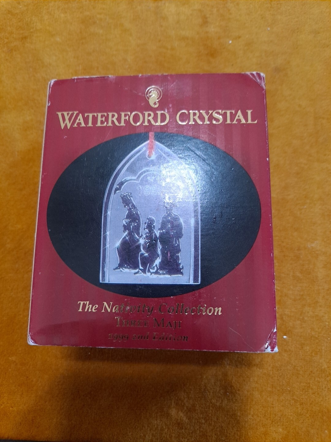 Waterford Crystal The Three Magi (three Wisemen) 1999 Christmas Ornament