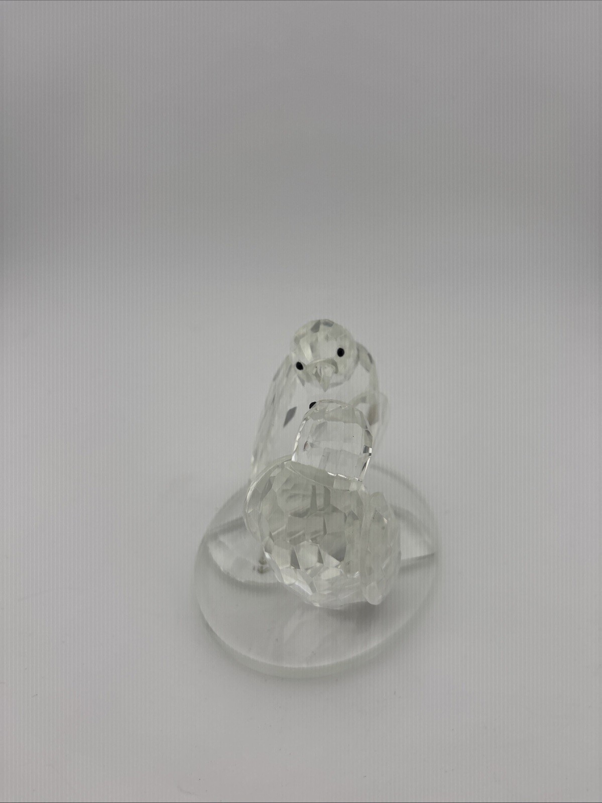 Godinger Shannon Crystal Glass Love Birds Vintage Figurine Figures