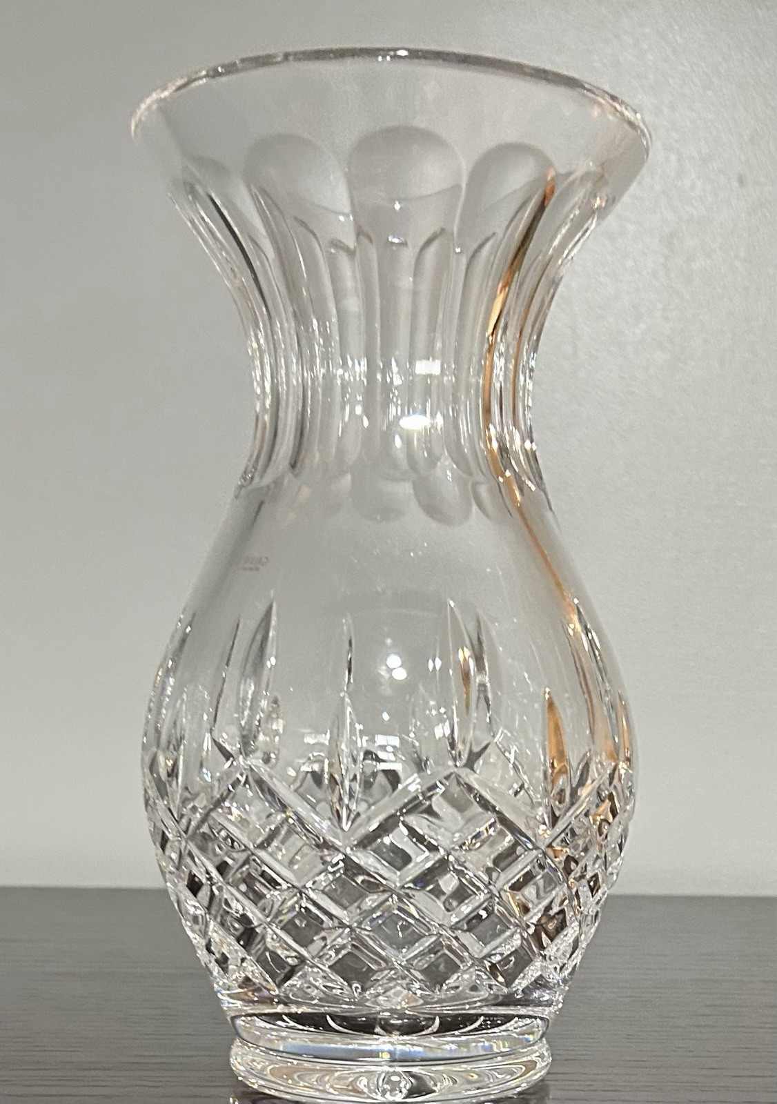 Galway 9 3/4 X 5 Inch Clear Crystal Vase