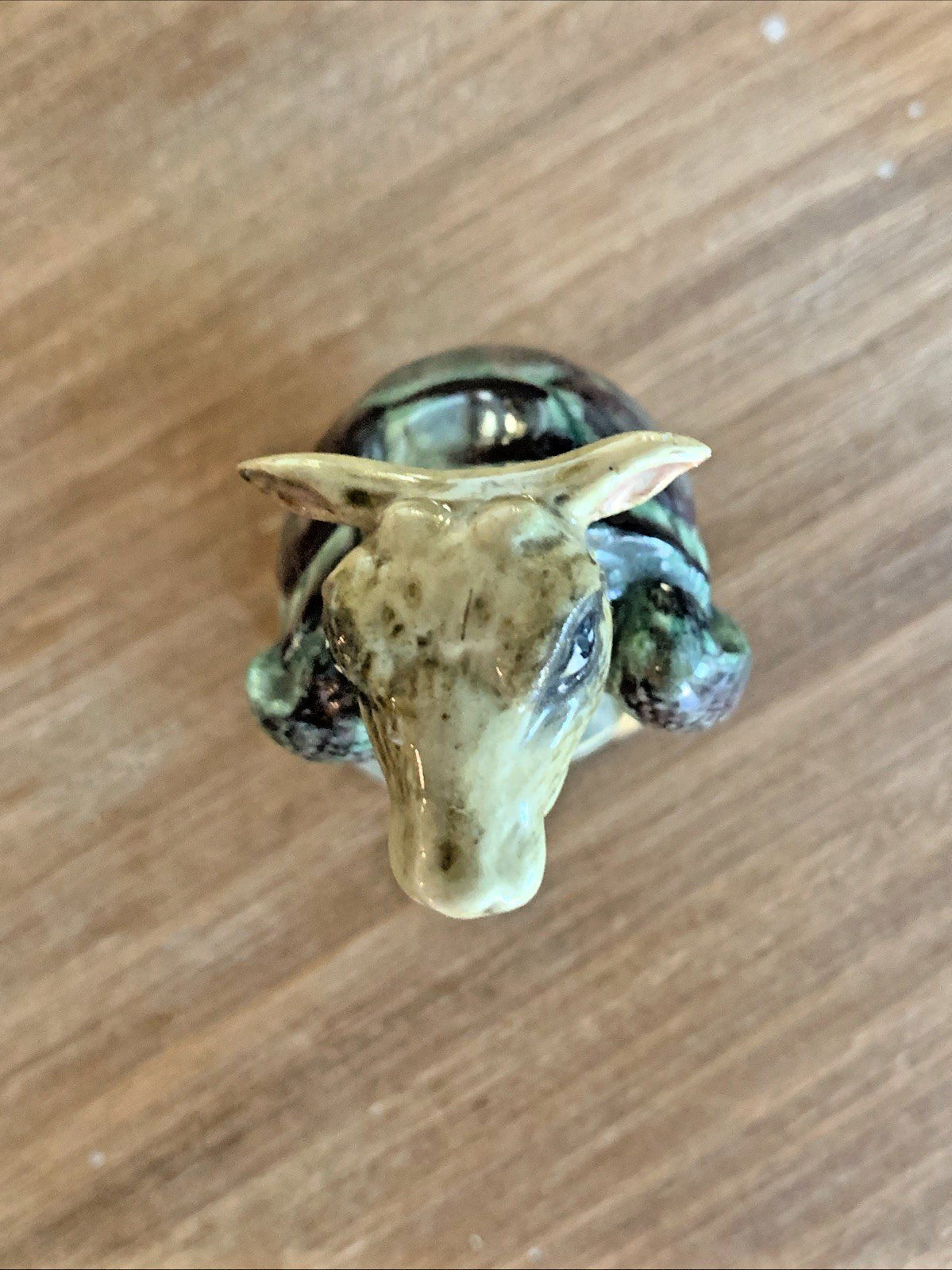 Vintage Beswick Alice Series MOCK TURTLE Ceramic 4.25″ Figurine 1974 England