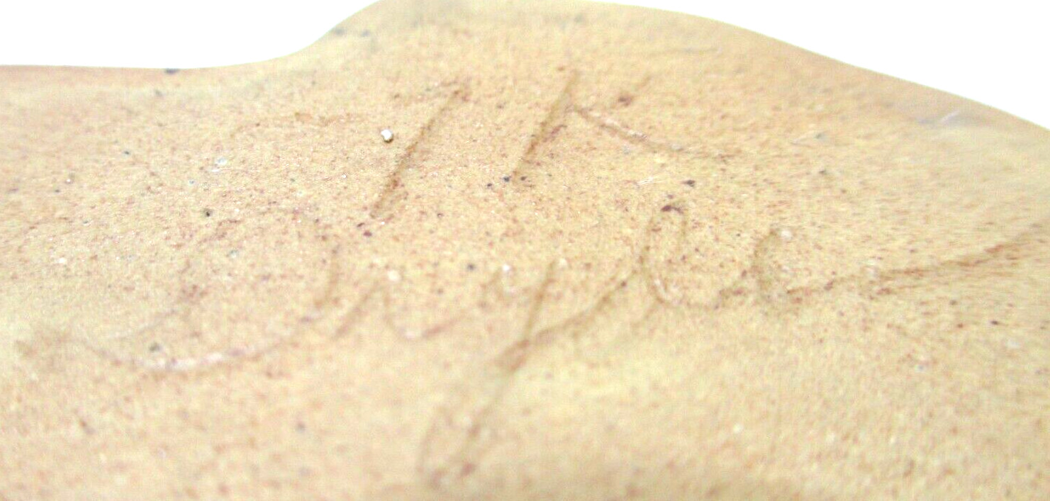 Vintage Dryden Pottery Cornucopia Vase LABEL Signed Brown Glaze 4 1/4″ Tall
