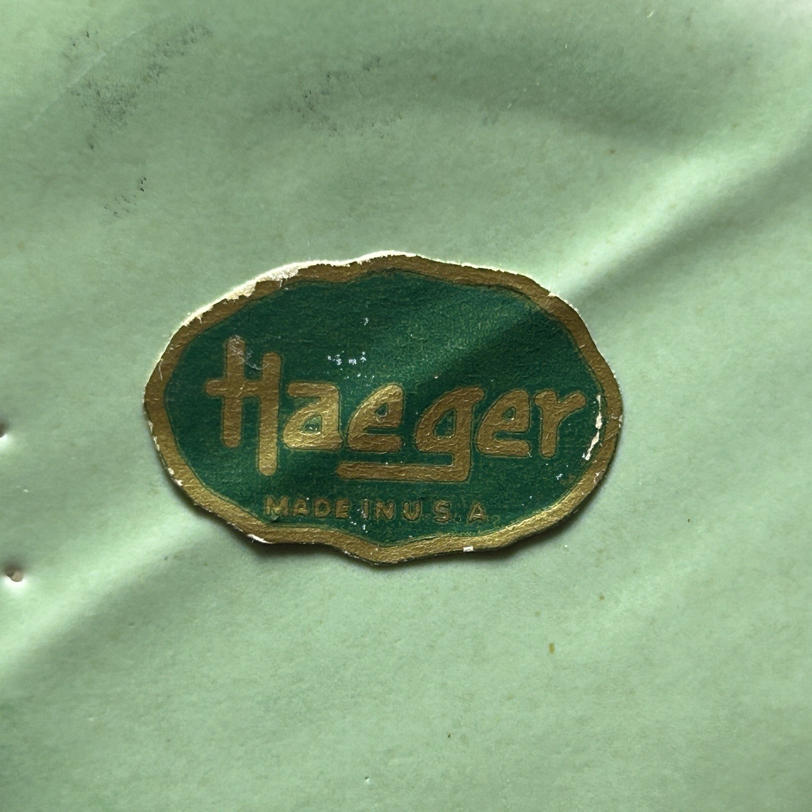 Vintage Haeger Teddy Bear Planter Mint-Green Ceramic