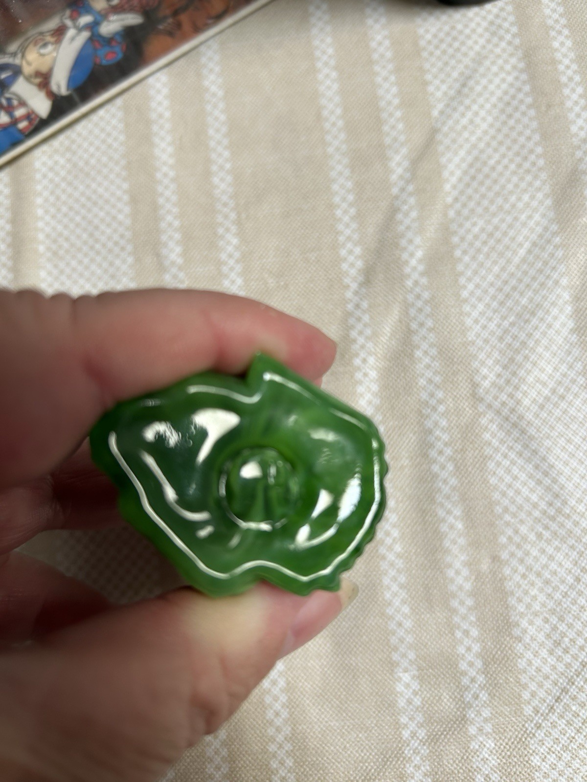 Boyd Glass Bernie Eagle Green Slag