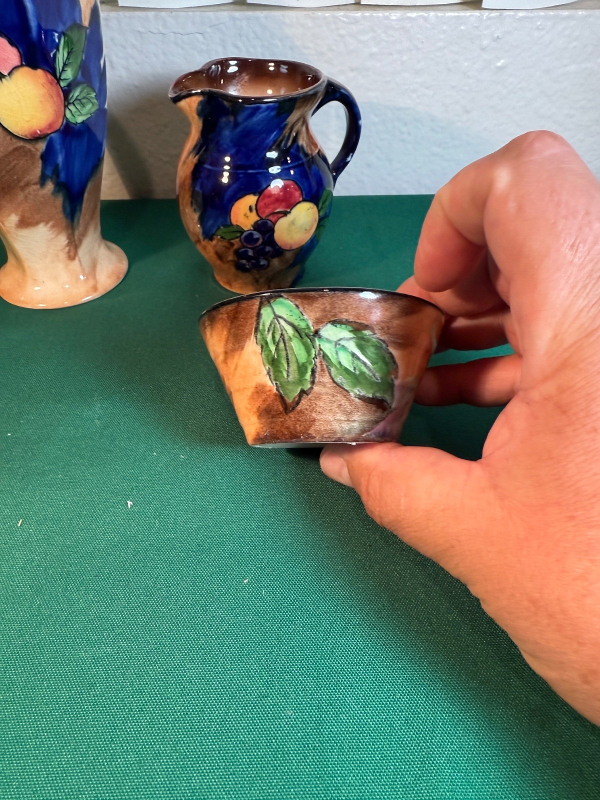 Vintage H&K Tunstall Autumn Fruit Pottery SET, Check Description for Details