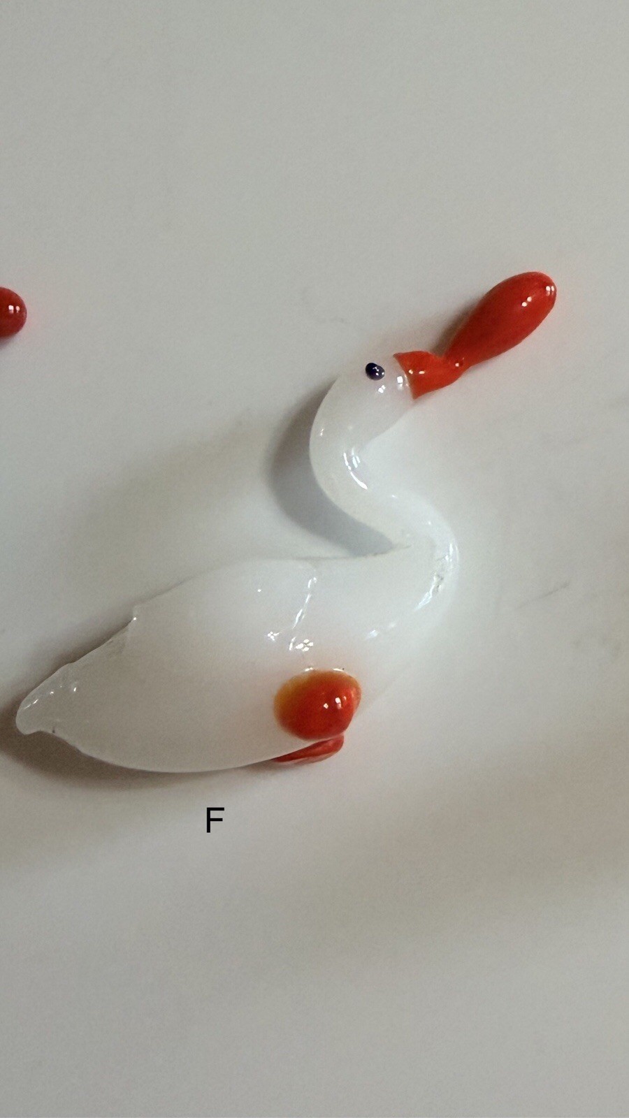 10 Vintage Miniature Blown Glass Bird Figurines Trinkets
