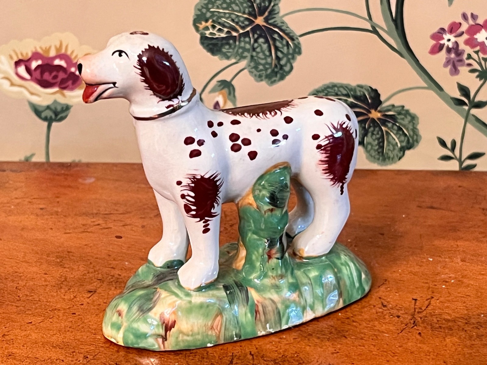 Staffordshire Antique Late 1800’s English Dog Figure