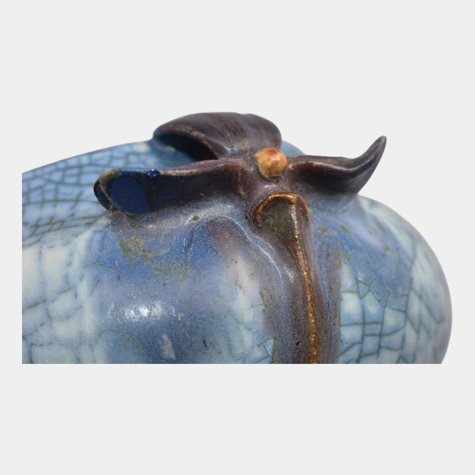 Ephraim Faience 2019 Hand Made Pottery Petite Violet Bowl
