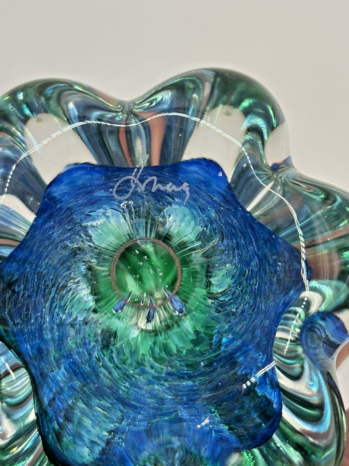 Vintage Joseph Morel Zellique Art Studio, Ring Holder, Paperweight 3″